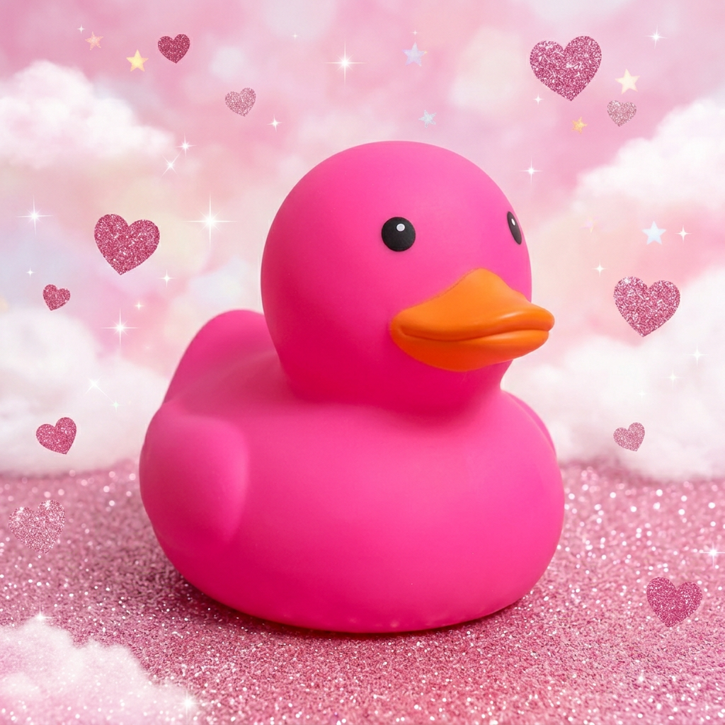 Jumbo Pink Duck